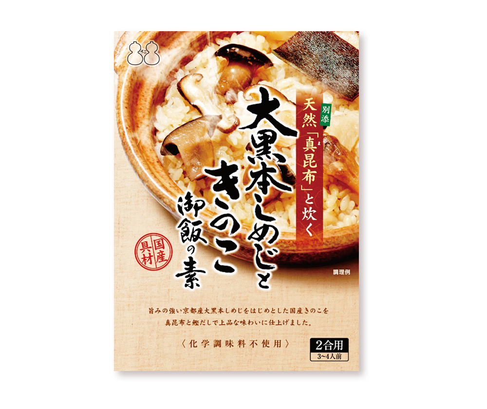 大黒本しめじときのこ御飯の素 162g
