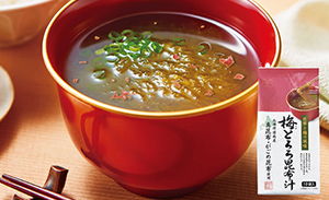 梅とろろ昆布汁　１０食