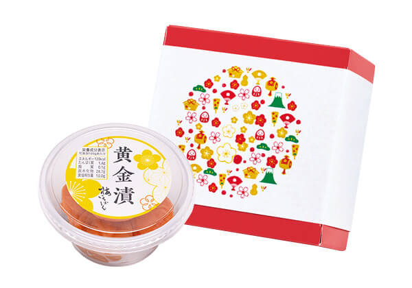冬の小さな贈り物 はちみつ梅干 「黄金漬」80g