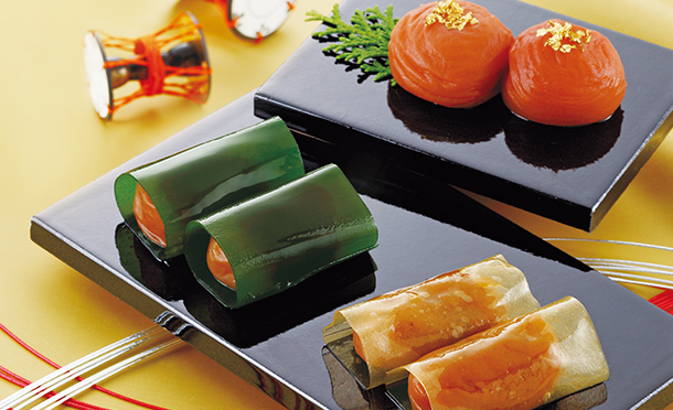 幸福こがね 三段重セット（黄金漬一段・福つつみ一段・幸つつみ一段）