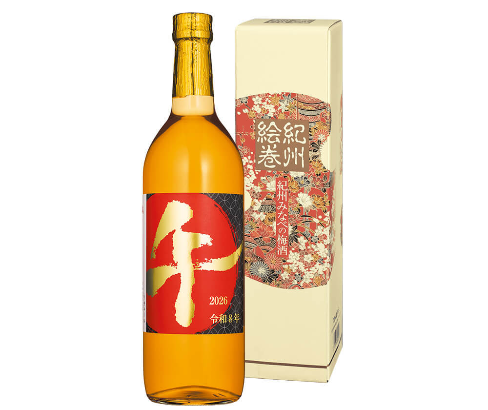 干支ラベル「午」紀州絵巻１本