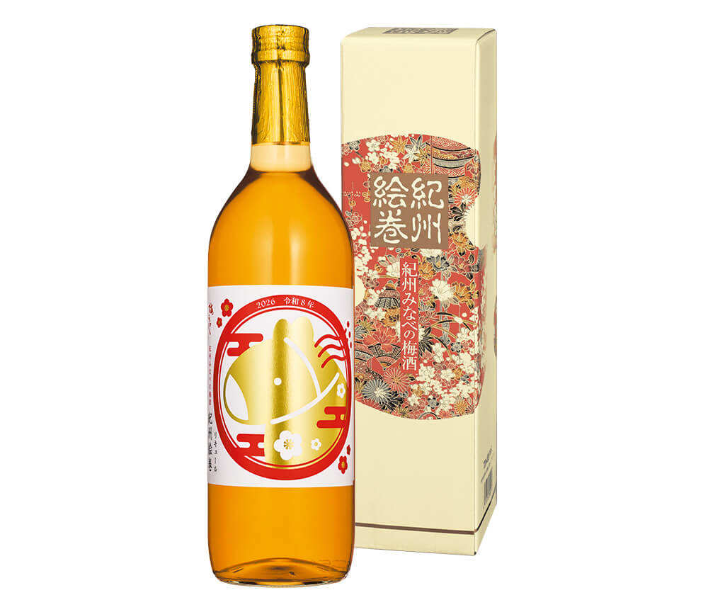 干支ラベル「招福午」紀州絵巻１本