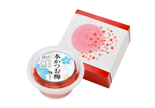 春の小さな贈り物 本かつお梅80g